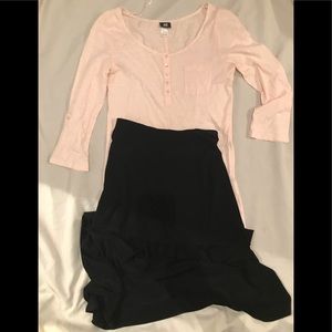 San Francisco Skirt and H & M top both for 35$